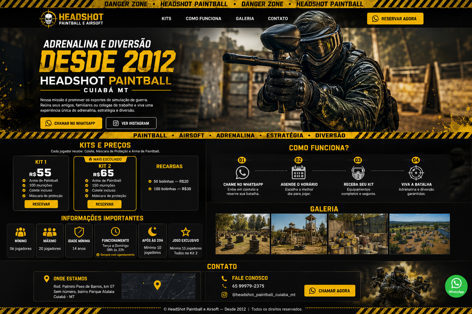 HeadShot Paintball